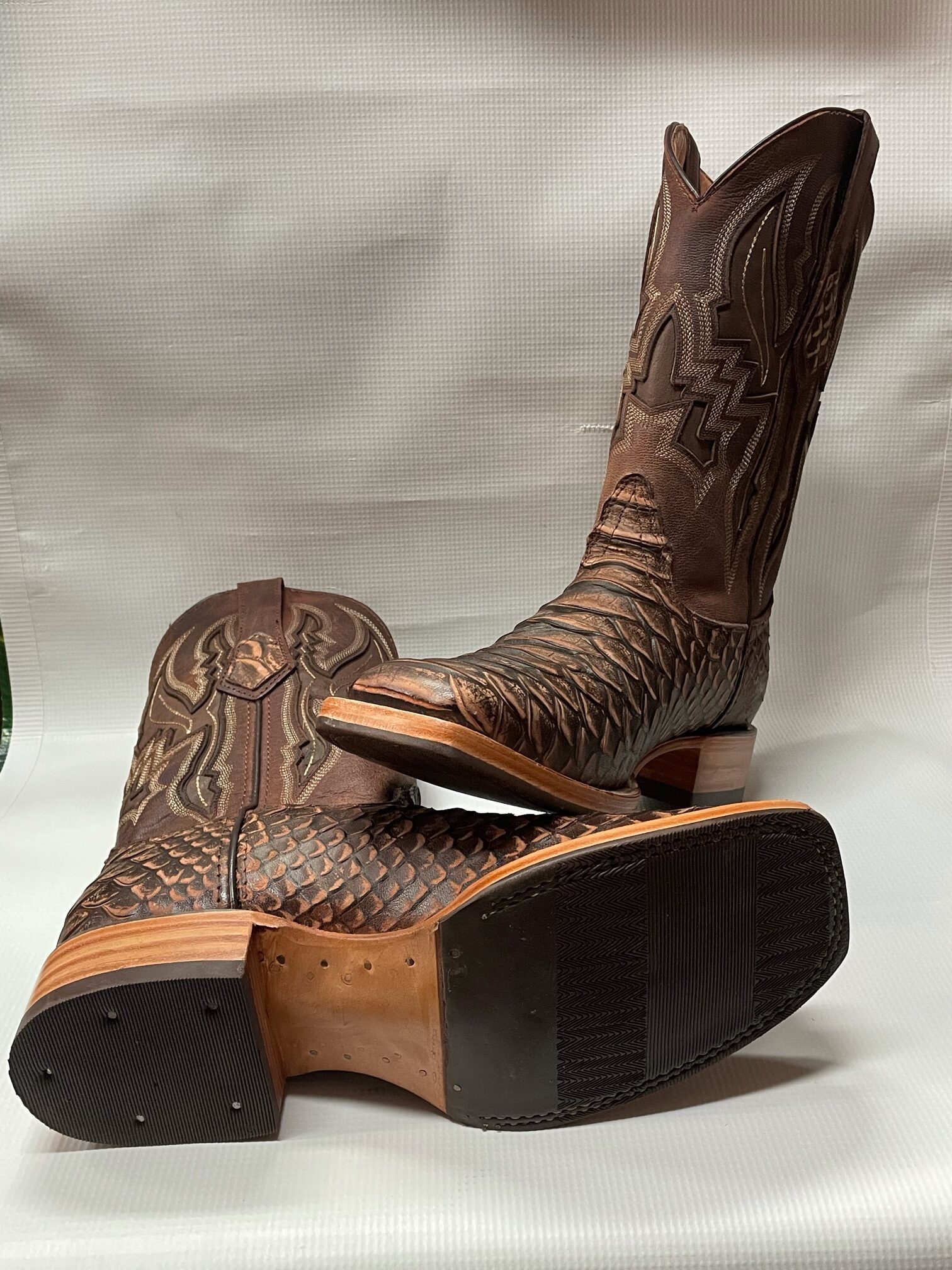 Bulldog Piton-Jumpo Coganc Rustico Boot - Guerrero's Boots Western Wear